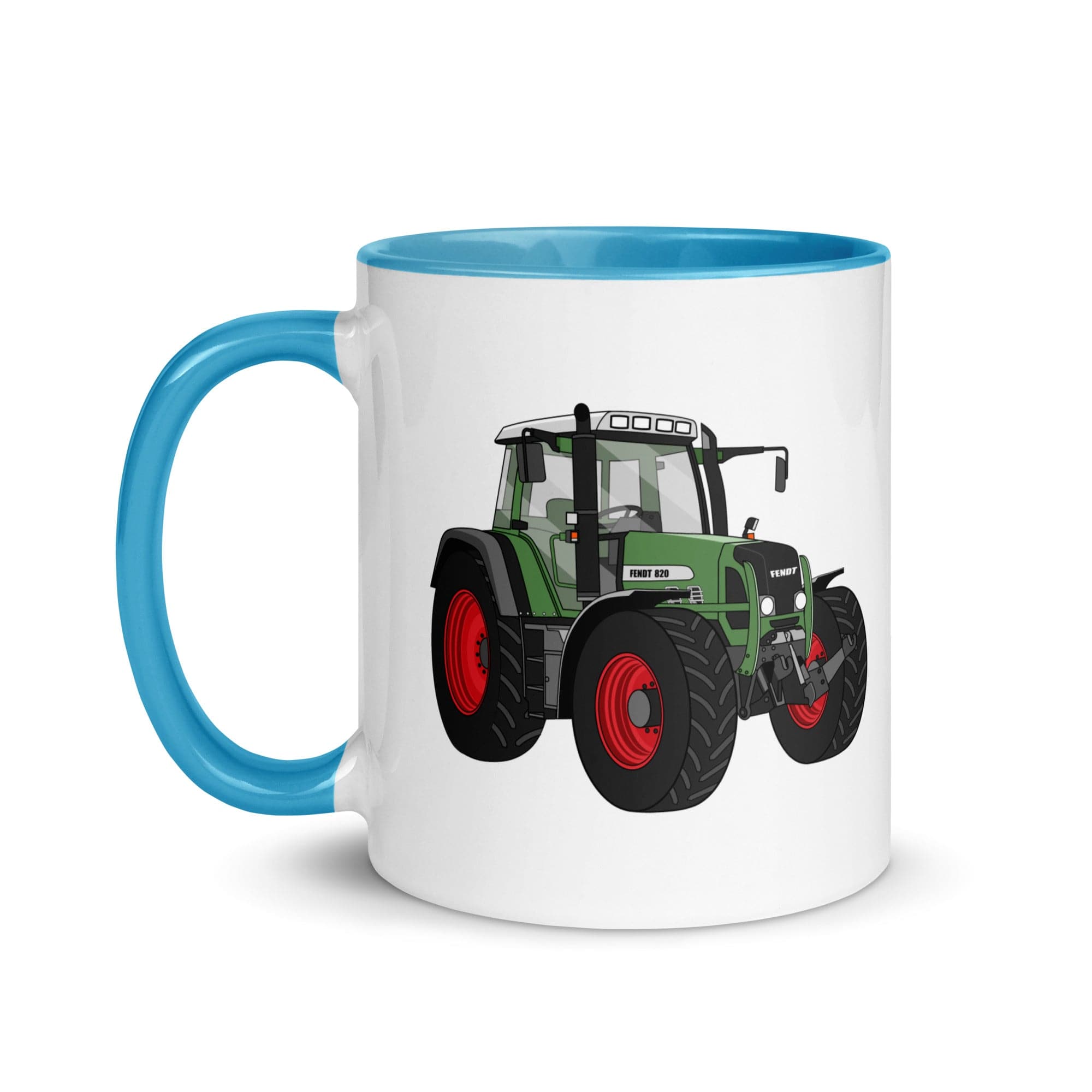 The Tractor Mugs Store Fendt 820 VArio TMS | Mug with Color Inside Quality Farmers Merch