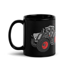 The Tractor Mugs Store Fendt 828 Profi Black Beauty | Black Glossy Mug Quality Farmers Merch