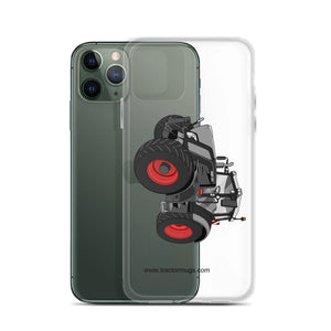 The Tractor Mugs Store Fendt 828 Profi Black Beauty | Clear Case for iPhone® Quality Farmers Merch