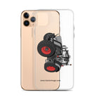 The Tractor Mugs Store Fendt 828 Profi Black Beauty | Clear Case for iPhone® Quality Farmers Merch