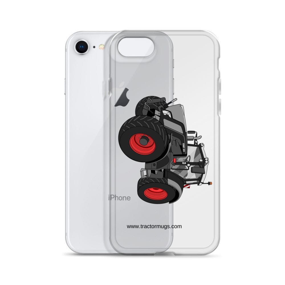 The Tractor Mugs Store Fendt 828 Profi Black Beauty | Clear Case for iPhone® Quality Farmers Merch