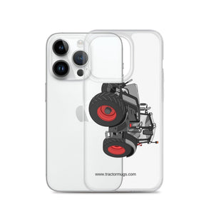 The Tractor Mugs Store Fendt 828 Profi Black Beauty | Clear Case for iPhone® Quality Farmers Merch