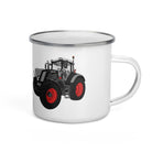 The Tractor Mugs Store Fendt 828 Profi Black Beauty | Enamel Mug Quality Farmers Merch