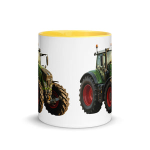 The Tractor Mugs Store Fendt 930 Vario S4 Oil Painting | Mug with Color Inside Quality Farmers Merch