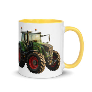 The Tractor Mugs Store Fendt 930 Vario S4 Oil Painting | Mug with Color Inside Quality Farmers Merch