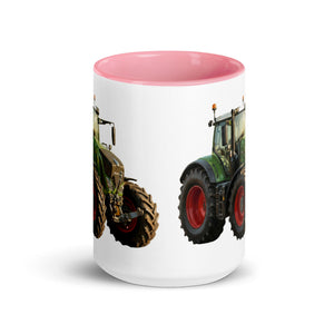 The Tractor Mugs Store Fendt 930 Vario S4 Oil Painting | Mug with Color Inside Quality Farmers Merch