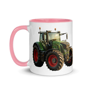The Tractor Mugs Store Fendt 930 Vario S4 Oil Painting | Mug with Color Inside Quality Farmers Merch
