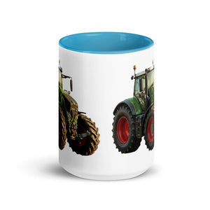 The Tractor Mugs Store Fendt 930 Vario S4 Oil Painting | Mug with Color Inside Quality Farmers Merch