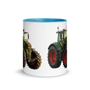 The Tractor Mugs Store Fendt 930 Vario S4 Oil Painting | Mug with Color Inside Quality Farmers Merch
