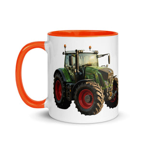 The Tractor Mugs Store Fendt 930 Vario S4 Oil Painting | Mug with Color Inside Quality Farmers Merch