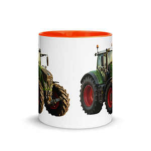 The Tractor Mugs Store Fendt 930 Vario S4 Oil Painting | Mug with Color Inside Quality Farmers Merch