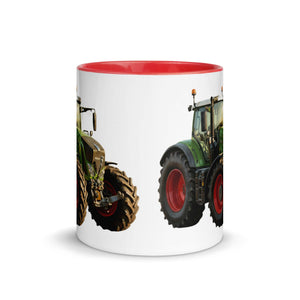 The Tractor Mugs Store Fendt 930 Vario S4 Oil Painting | Mug with Color Inside Quality Farmers Merch