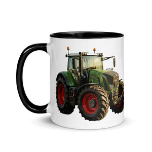 The Tractor Mugs Store Fendt 930 Vario S4 Oil Painting | Mug with Color Inside Quality Farmers Merch