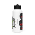 The Tractor Mugs Store Fendt 942 Vario | Stainless steel water bottle with a straw lid Quality Farmers Merch