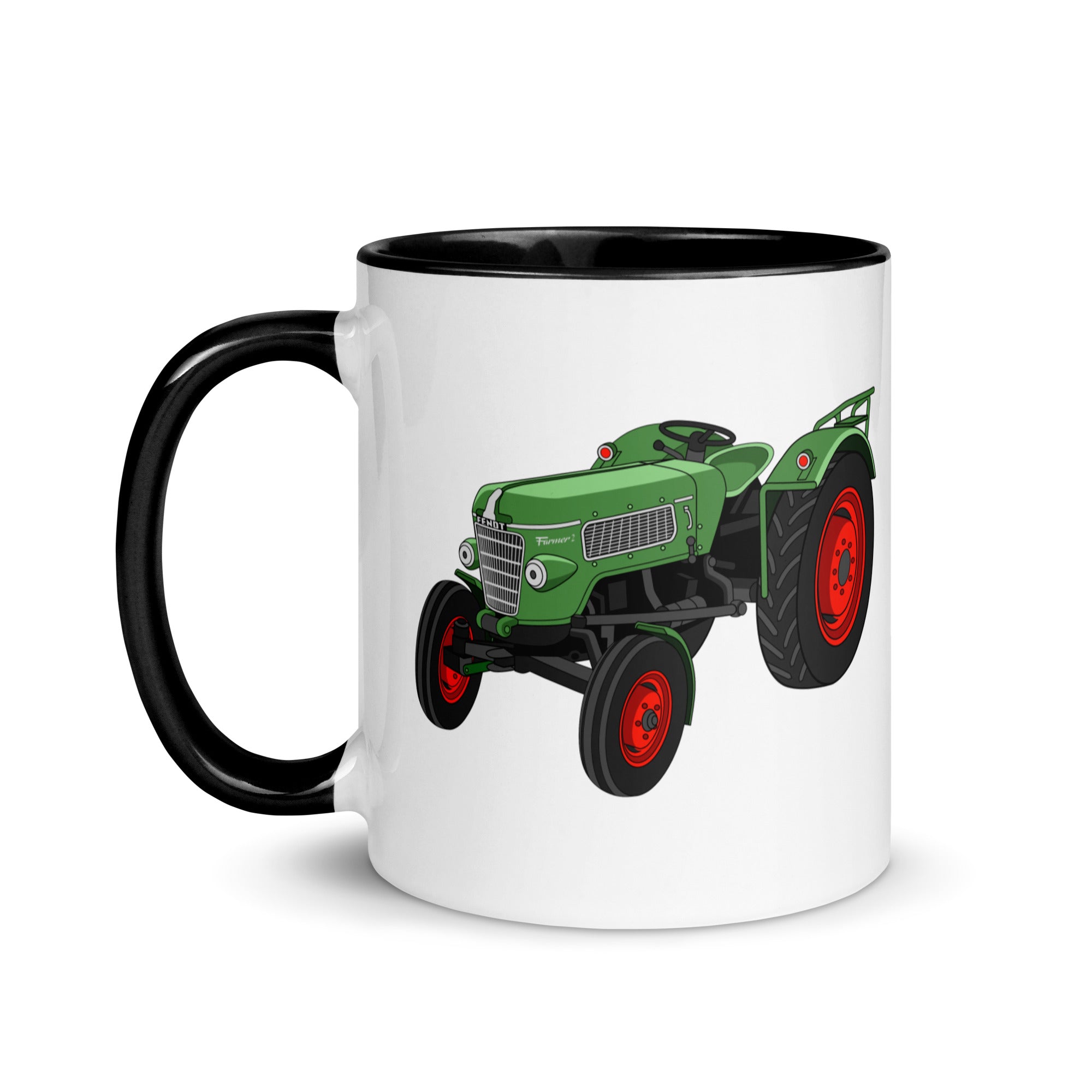 The Tractor Mugs Store Fendt Farmer 2 (1960) | Mug with Color Inside Quality Farmers Merch