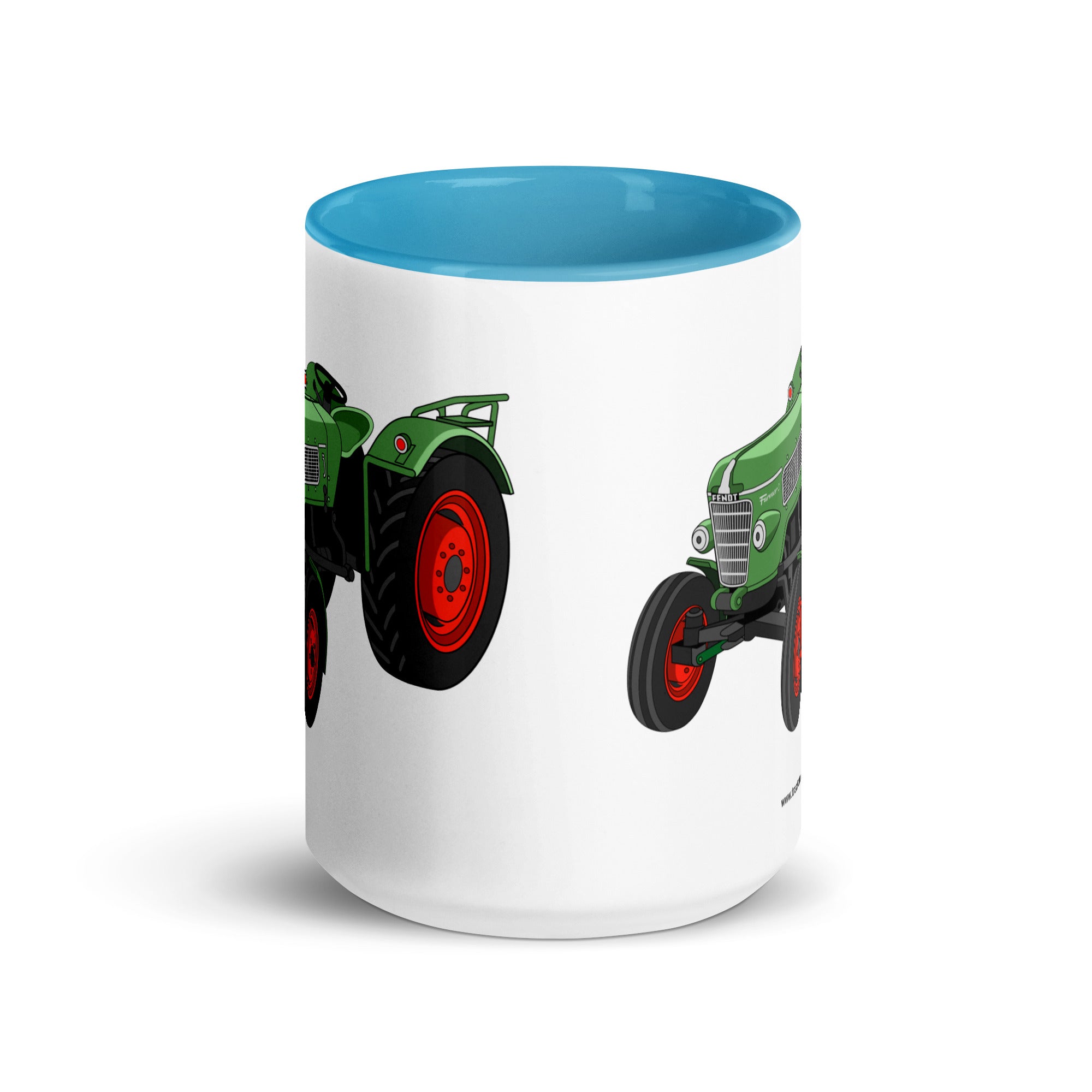 The Tractor Mugs Store Fendt Farmer 2 (1960) | Mug with Color Inside Quality Farmers Merch