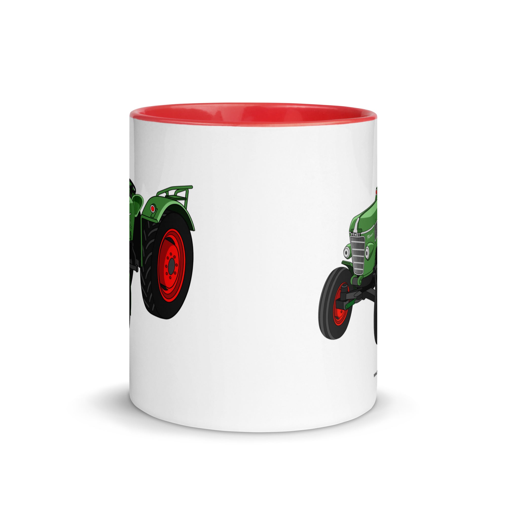 The Tractor Mugs Store Fendt Farmer 2 (1960) | Mug with Color Inside Quality Farmers Merch
