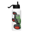 The Tractor Mugs Store Fendt Farmer 2 (1960) Stainless steel water bottle with a straw lid Quality Farmers Merch