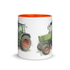 The Tractor Mugs Store Fendt Farmer 308 C Watercolor | Mug with Color Inside Quality Farmers Merch