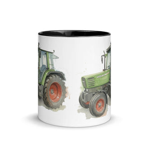 The Tractor Mugs Store Fendt Farmer 308 C Watercolor | Mug with Color Inside Quality Farmers Merch