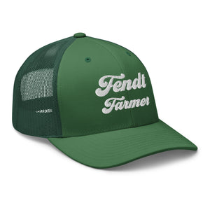 The Tractor Mugs Store Fendt Farmer | Retro 70's Trucker Cap Quality Farmers Merch