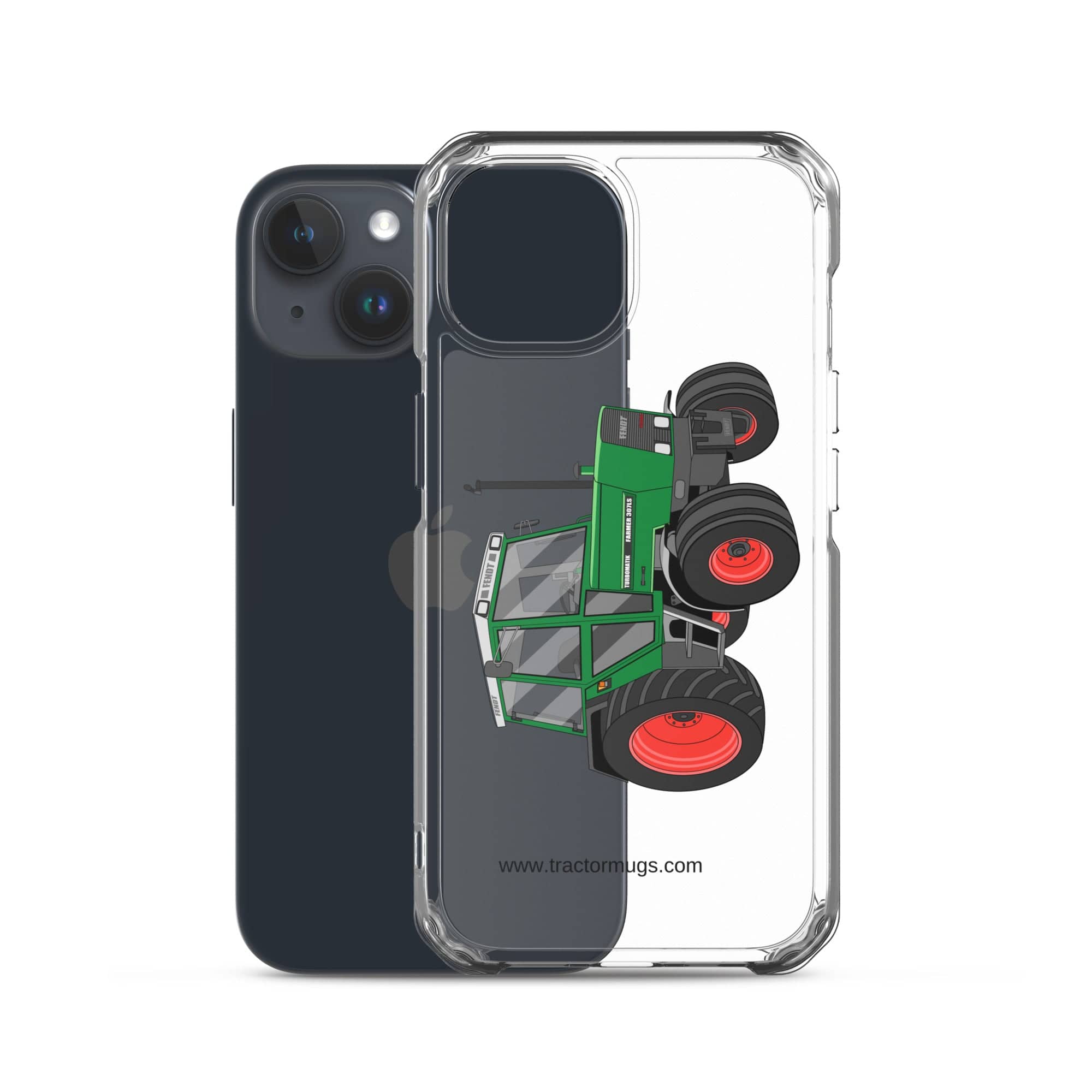 The Tractor Mugs Store Fendt Farmer TURBOMATIK 307 LSA  |  Clear Case for iPhone® Quality Farmers Merch