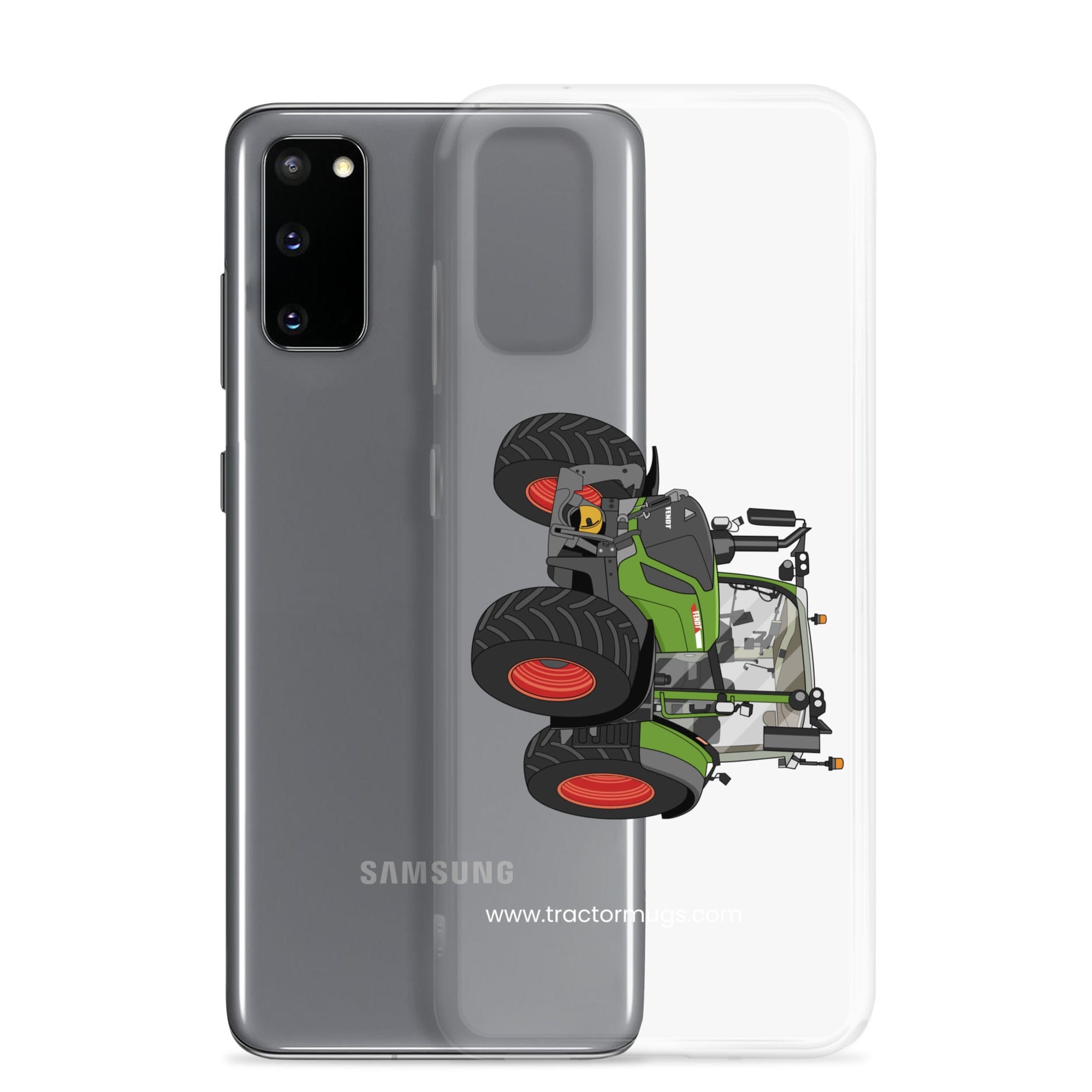 The Tractor Mugs Store Fendt Vario 313 | Clear Case for Samsung® Quality Farmers Merch