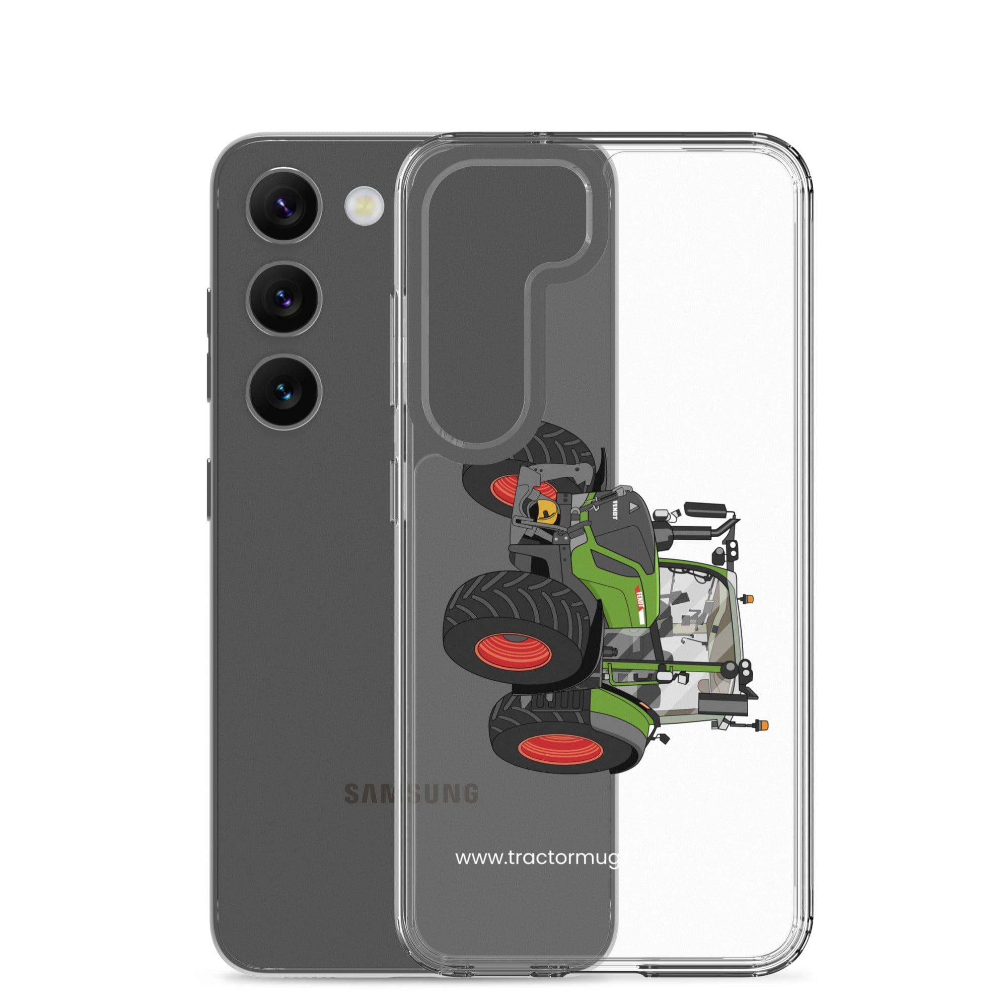 The Tractor Mugs Store Fendt Vario 313 | Clear Case for Samsung® Quality Farmers Merch
