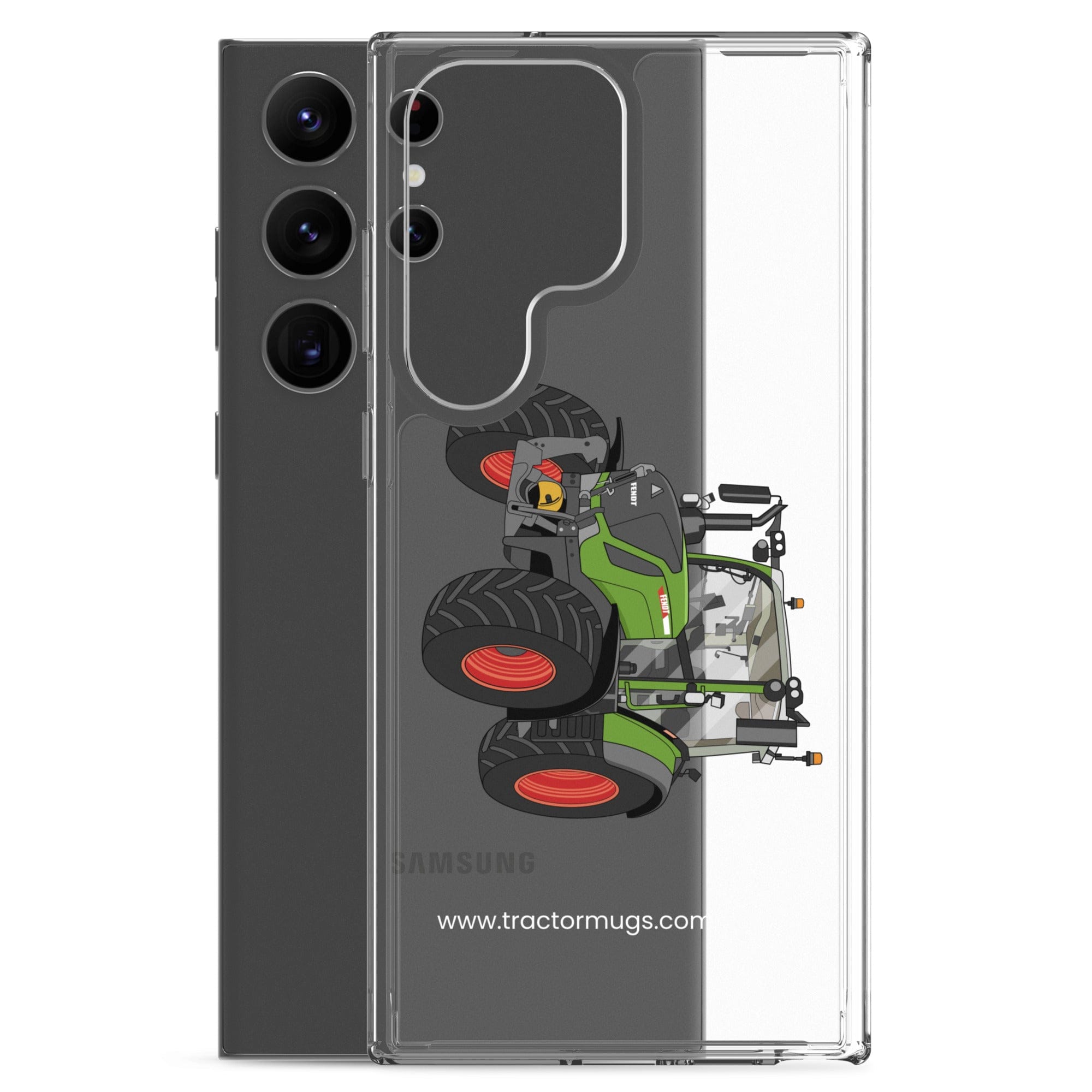 The Tractor Mugs Store Fendt Vario 313 | Clear Case for Samsung® Quality Farmers Merch