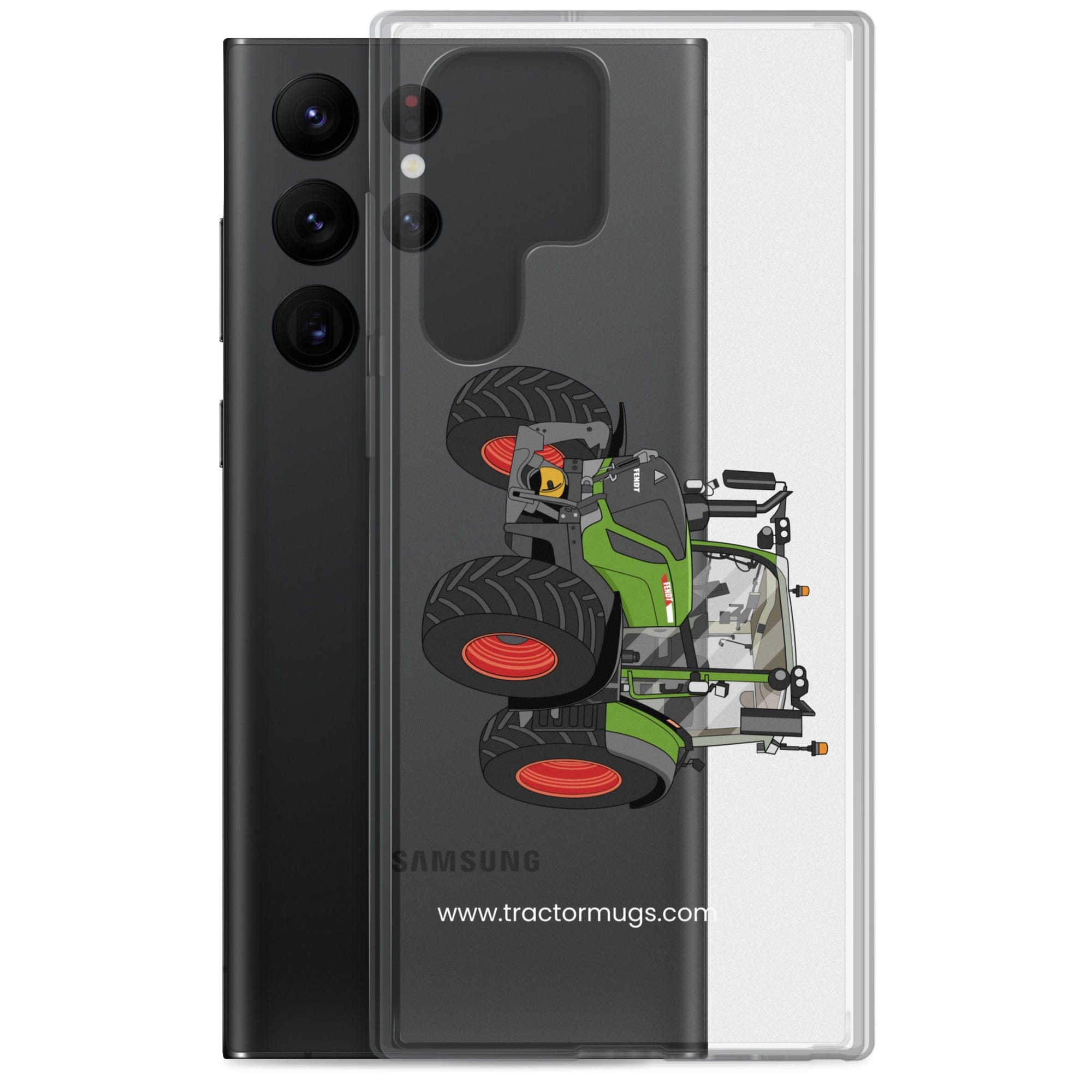 The Tractor Mugs Store Fendt Vario 313 | Clear Case for Samsung® Quality Farmers Merch