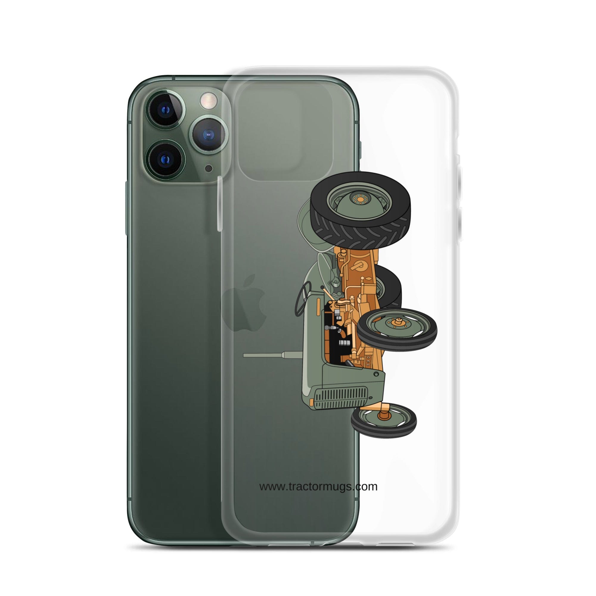 The Tractor Mugs Store Ferguson FE 35 | Clear Case for iPhone® Quality Farmers Merch