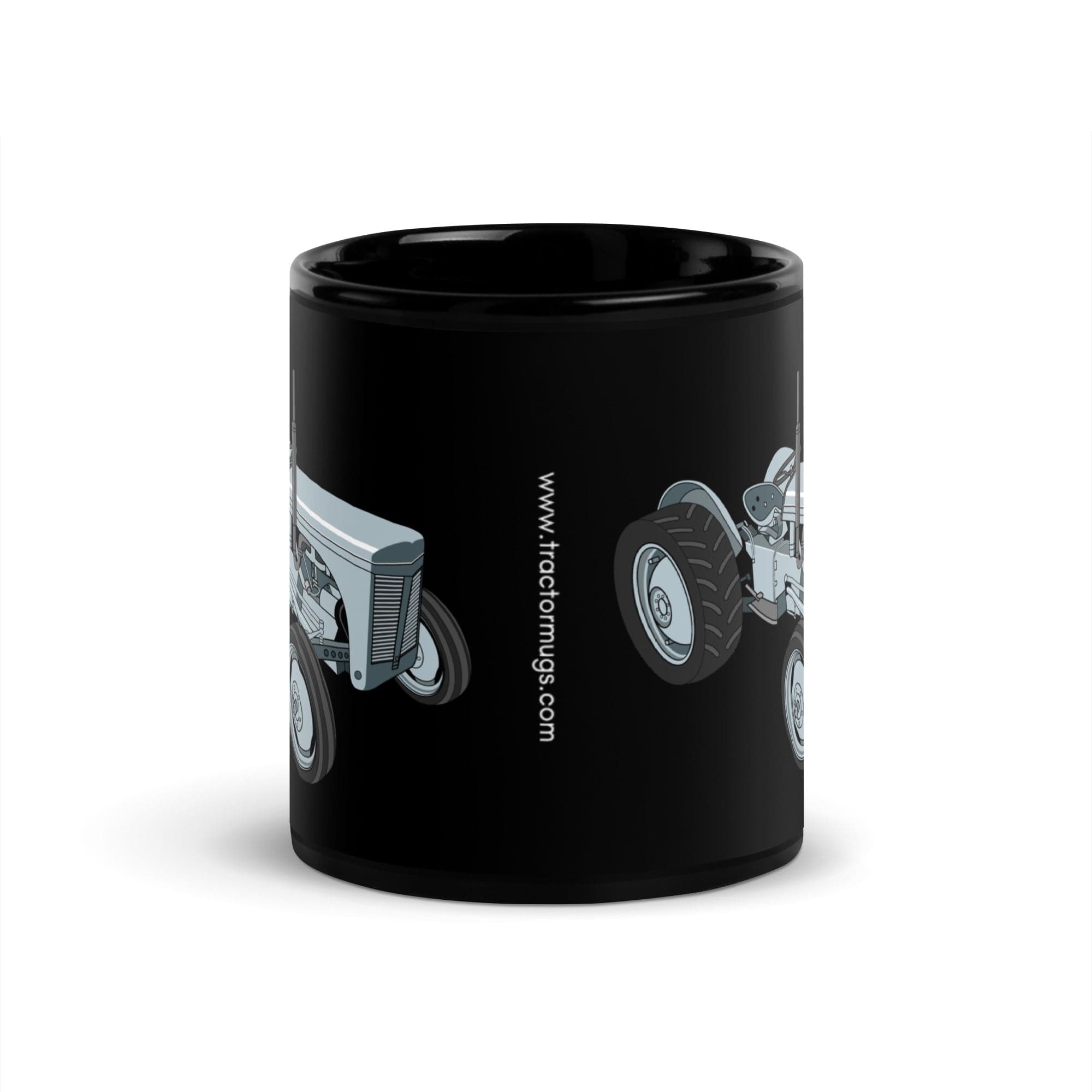 The Tractor Mugs Store Ferguson TE 20 | Black Glossy Mug Quality Farmers Merch