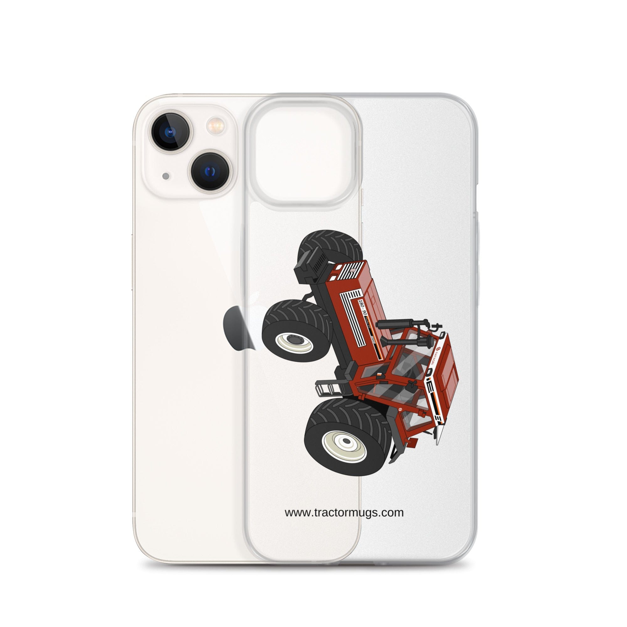 The Tractor Mugs Store Fiat 180-90 | Clear Case for iPhone® Quality Farmers Merch