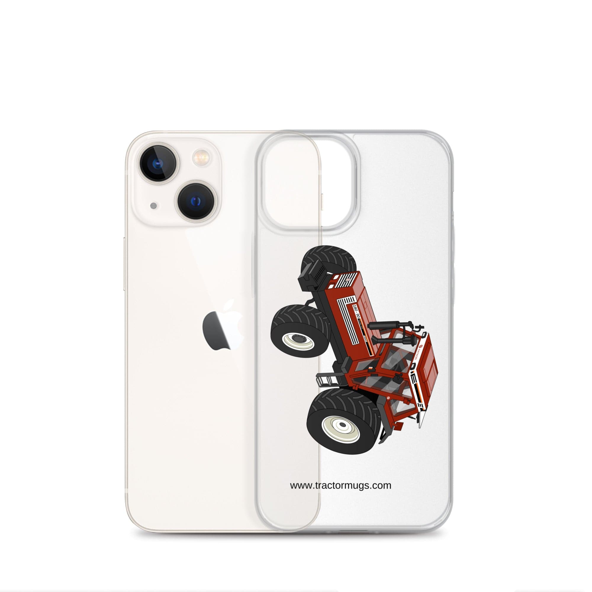 The Tractor Mugs Store Fiat 180-90 | Clear Case for iPhone® Quality Farmers Merch