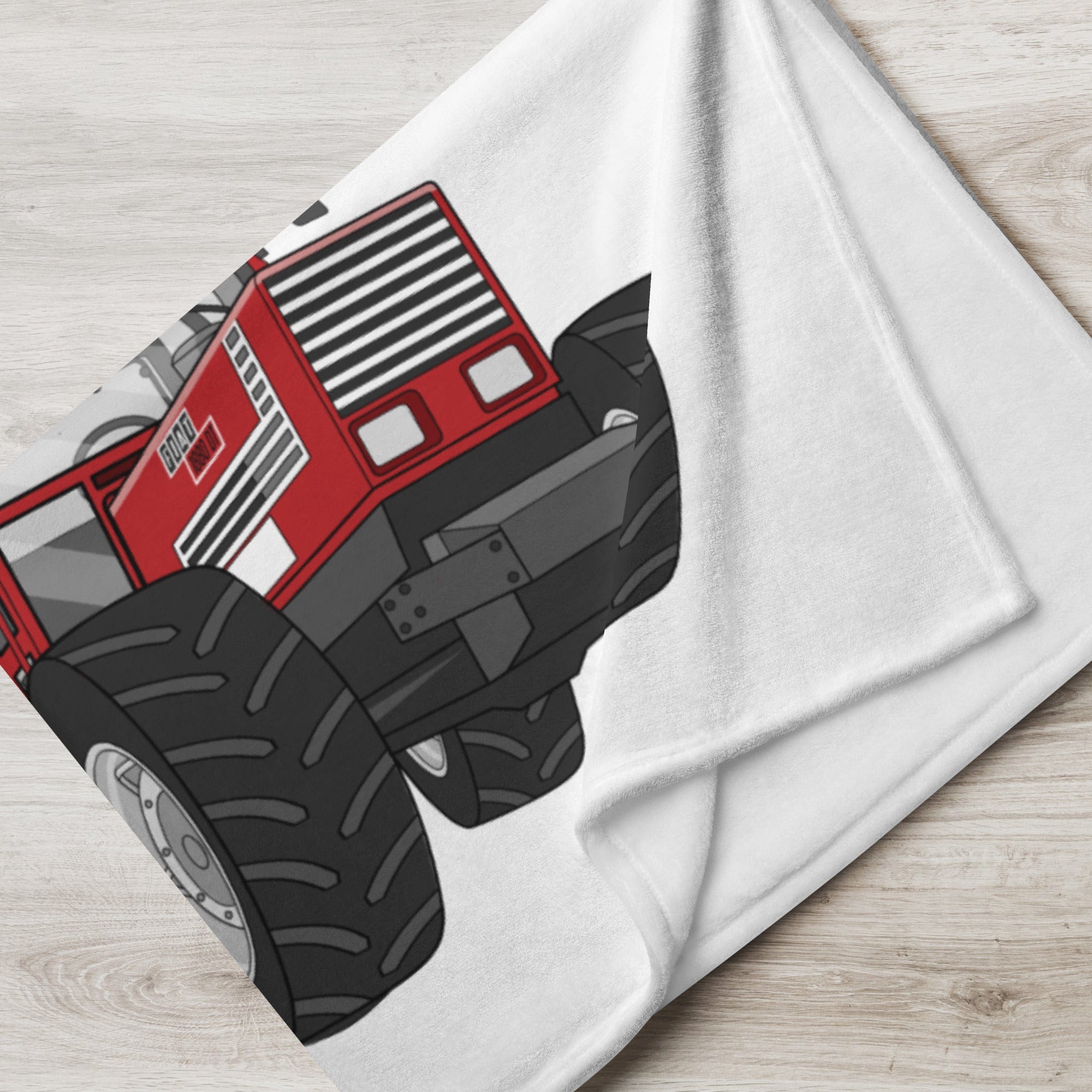 The Tractor Mugs Store FIAT 1880 4WD | Throw Blanket Quality Farmers Merch