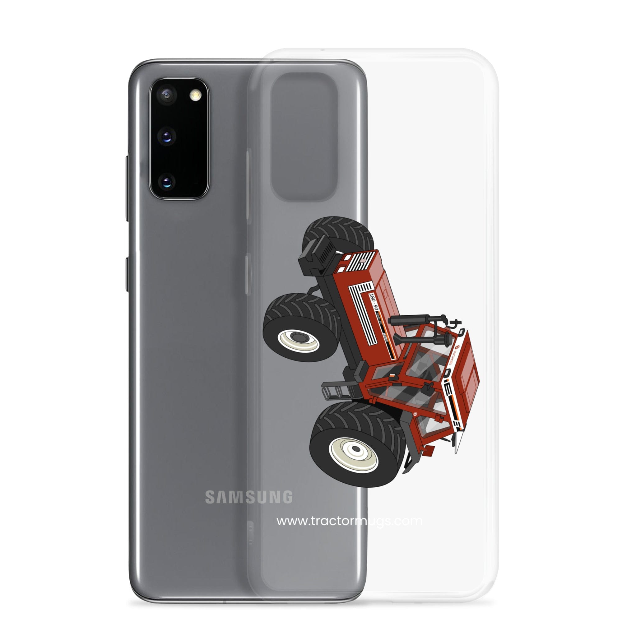 The Tractor Mugs Store Fiat180-90 | Clear Case for Samsung® Quality Farmers Merch