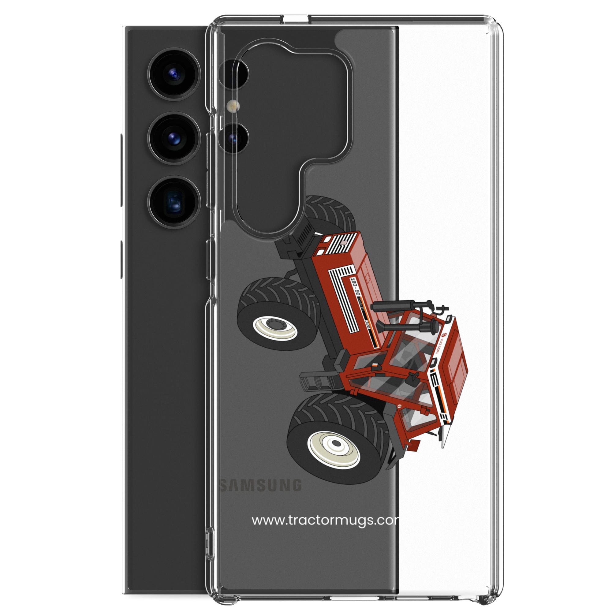 The Tractor Mugs Store Fiat180-90 | Clear Case for Samsung® Quality Farmers Merch