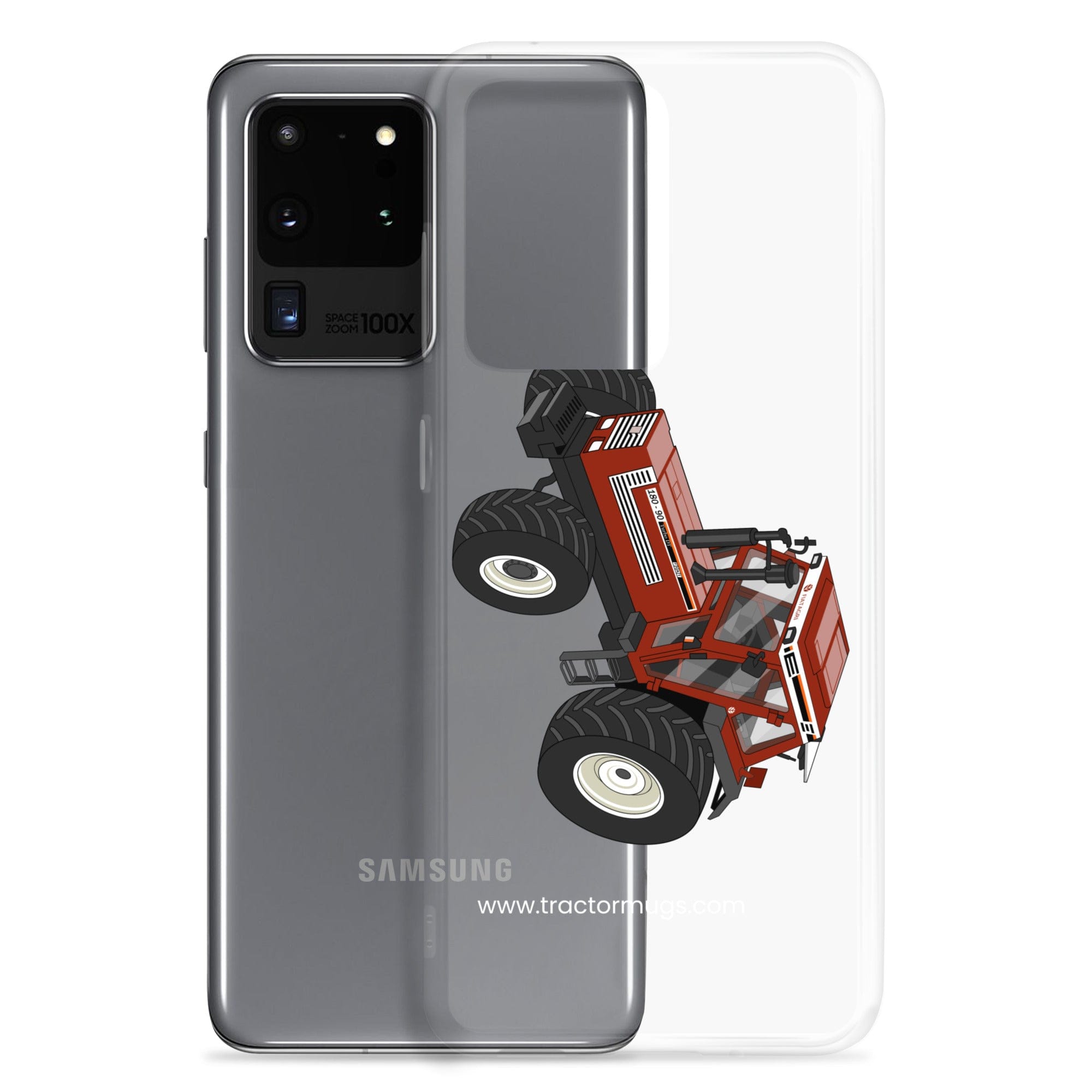 The Tractor Mugs Store Fiat180-90 | Clear Case for Samsung® Quality Farmers Merch