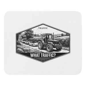 The Tractor Mugs Store FIATAGRI F140 TRAFFIC WHAT TRAFFIC? Moose | Mouse Mat Quality Farmers Merch