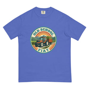 The Tractor Mugs Store Flo Blue / S FIATAGRI F130 OLD SCHOOL FIAT Retro | Unisex Premium T-shirt Quality Farmers Merch