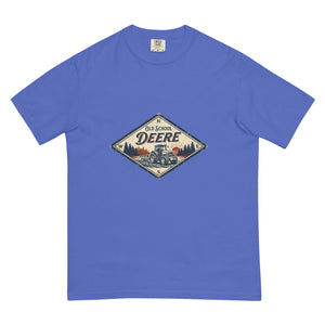 The Tractor Mugs Store Flo Blue / S John Deere 7810 OLD SCHOOL DEERE Heritage | Unisex Premium T-shirt Quality Farmers Merch