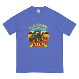 The Tractor Mugs Store Flo Blue / S John Deere 7810 OLD SCHOOL DEERE Outdoor | Unisex Premium T-shirt Quality Farmers Merch