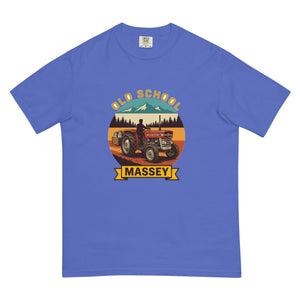 The Tractor Mugs Store Flo Blue / S Massey Ferguson 135 OLD SCHOOL MASSEY Outdoor | Unisex Premium T-shirt Quality Farmers Merch