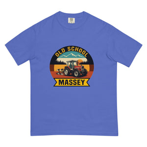 The Tractor Mugs Store Flo Blue / S Massey Ferguson 3075 OLD SCHOOL MASSEY Outdoor | Unisex Premium T-shirt Quality Farmers Merch