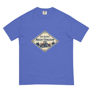 The Tractor Mugs Store Flo Blue / S Massey Ferguson 390T OLD SCHOOL MASSEY FERGUSON Heritage | Unisex Premium T-shirt Quality Farmers Merch