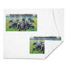 The Tractor Mugs Store Ford '000 Series Advert | Throw Blanket Quality Farmers Merch
