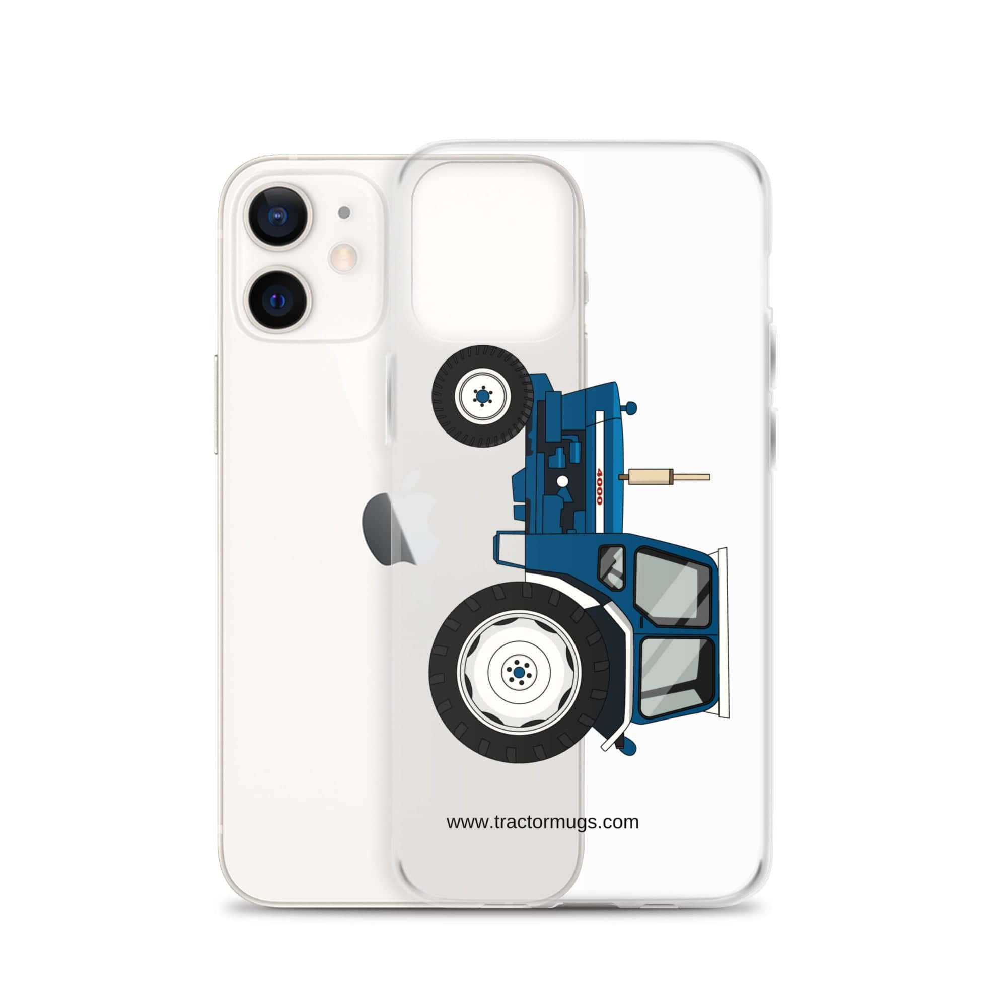 The Tractor Mugs Store Ford 4000 | Clear Case for iPhone® Quality Farmers Merch