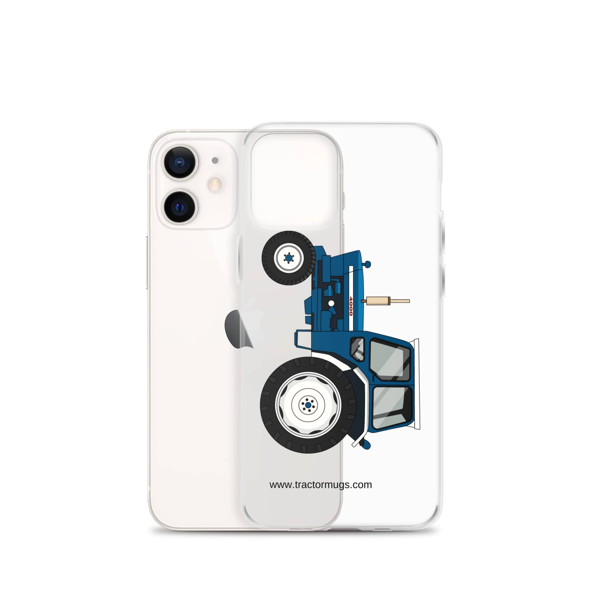 The Tractor Mugs Store Ford 4000 | Clear Case for iPhone® Quality Farmers Merch