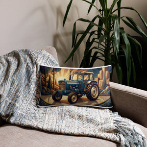 The Tractor Mugs Store Ford 5000 | Art Deco Pillow Case Quality Farmers Merch
