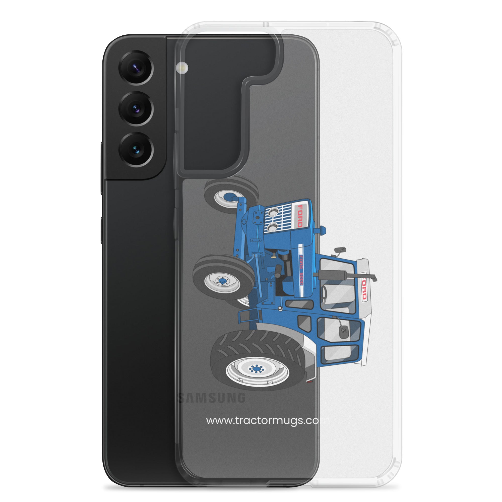 The Tractor Mugs Store Ford 5000  |  Clear Case for Samsung® Quality Farmers Merch